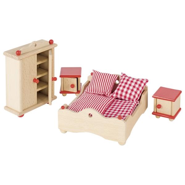 Puppenmöbel Schlafzimmer Bauernhausstil
